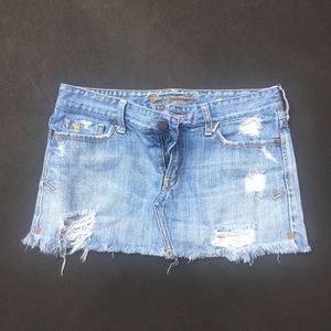 ABERCROMBIE & FITCH JEAN SKIRT